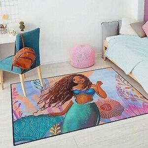 LIMITED OFFER 3'3"x4'5" Disney The Little Mermaid Elevated Area Rug